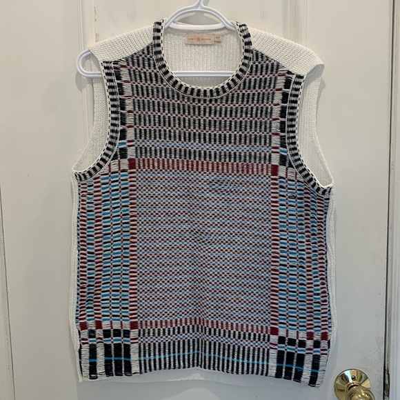 Tory Burch Sweaters - Tory Burch Knit Sweater Vest Size M